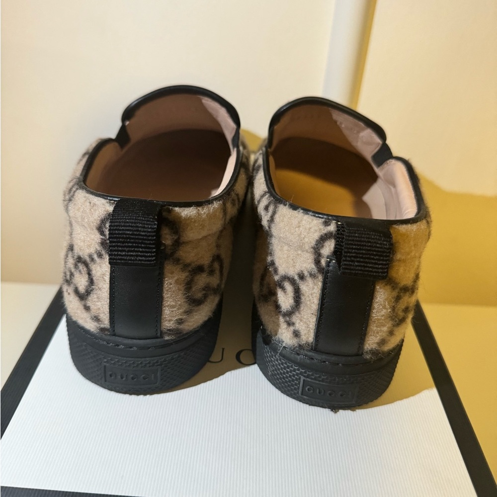 Gucci GG Monogram Slip-on Shoes